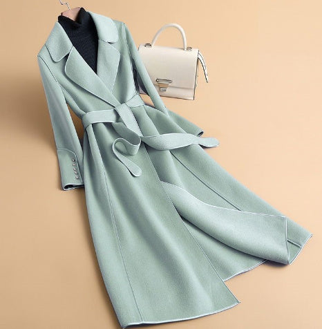 Women's Fashionable High-end Woolen Coat