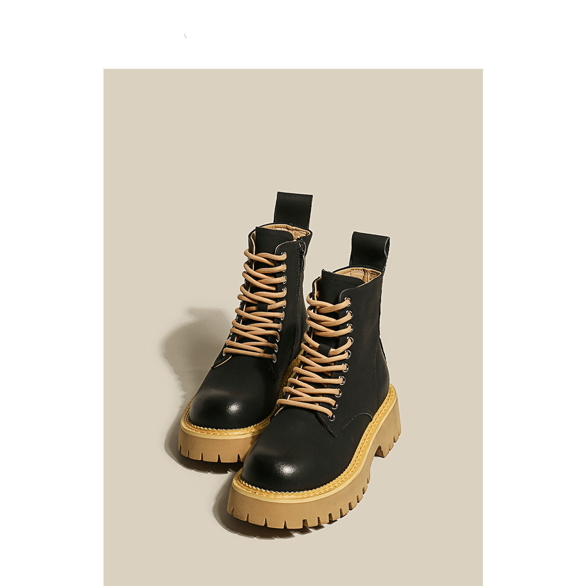 Martin Boots British Style Thick Bottom Increased