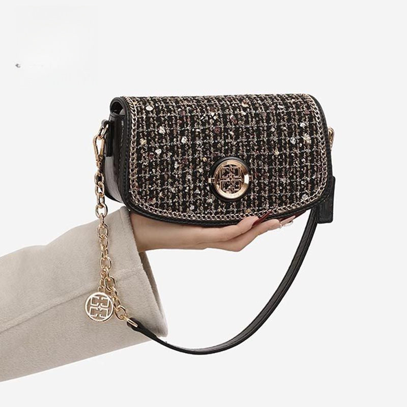 Commuter Crossbody Underarm Chain Shoulder Bag