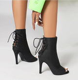 Stiletto Heel Ankle Boots Jazz Jazz Shoes