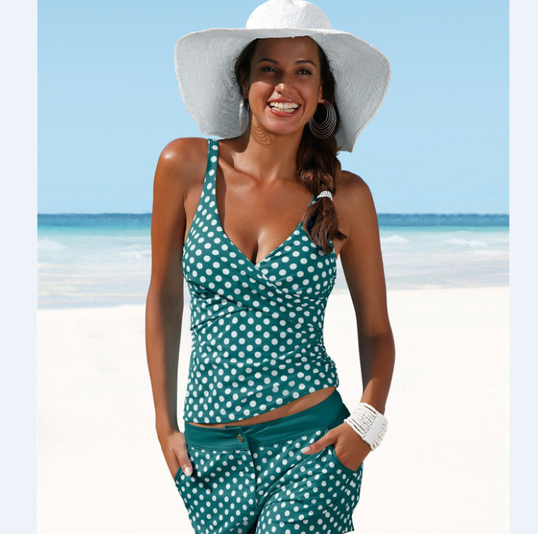 Women's sexy polka dot swimwear