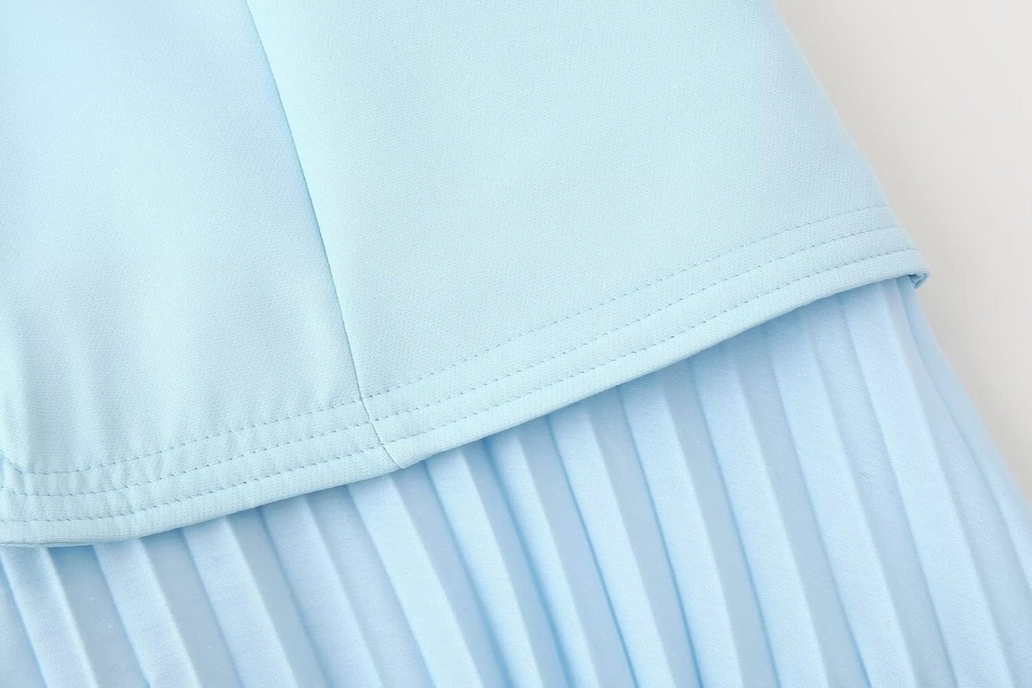 Sweet Girlish Tube Top Suspender Skirt Hollow Design Sexy Pleated Skirt