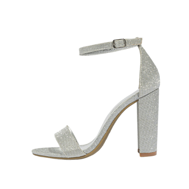 Chunky Heel Sandals Fashion European And American Style High Heel Sandals Women's Classy Shoes