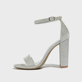 Chunky Heel Sandals Fashion European And American Style High Heel Sandals Women's Classy Shoes