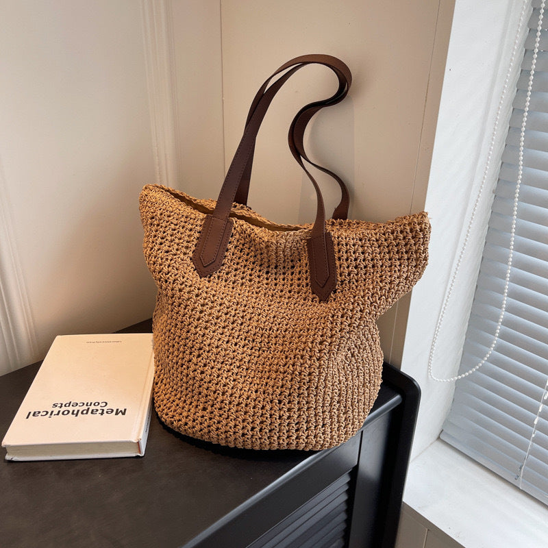 Commuter Straw Women's Fashion Shoulder Bag