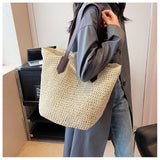 Commuter Straw Women's Fashion Shoulder Bag