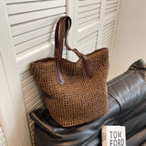 Commuter Straw Women's Fashion Shoulder Bag