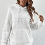 Single-sided Fluff Long Sleeve Plush Top