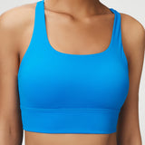 Seamless Liquid Glue Shoulder Strap Sports Underwear For Women